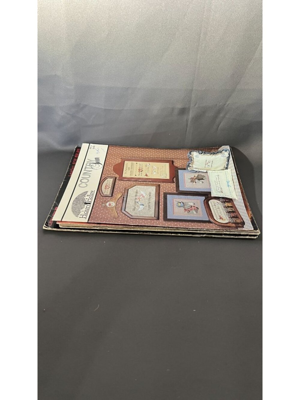 Set Of Vintage Decorative Cross-Stitch And Needlepoint Booklets